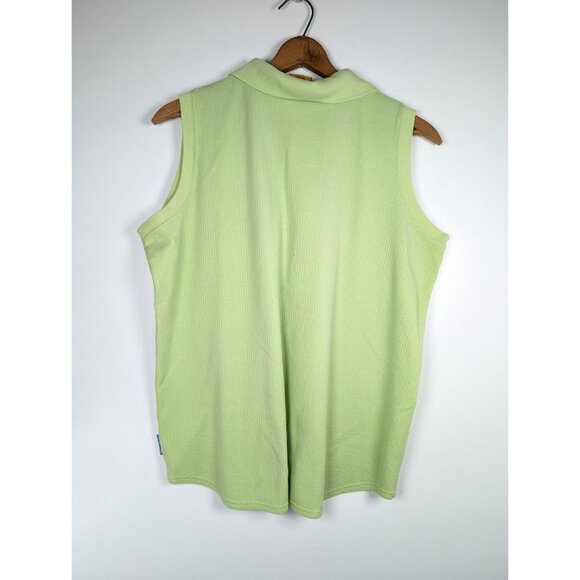 Vintage 90s Disney Sleeveless Polo Women's Size 2X Winnie the Pooh Embroidered - Picture 2 of 8